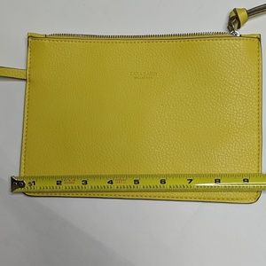 Zara Bags - Zara Basic Collection Yellow Wristlet NWOT Zara Bags - Zara Basic Collection Yellow Wristlet NWOT